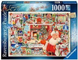 RAVENSBURGER CASSE-TÊTE 1000 PIÈCES - NOËL APPROCHE! 
